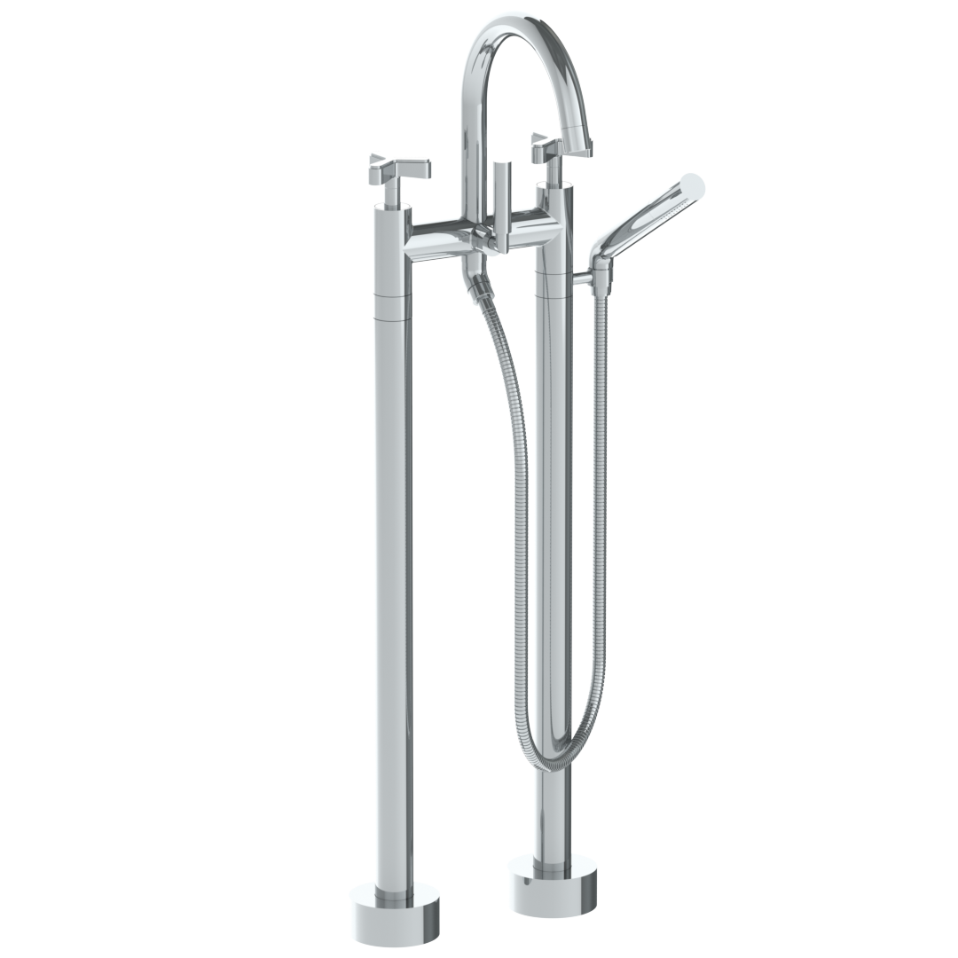 Floor Standing Bath Set With Hand Shower