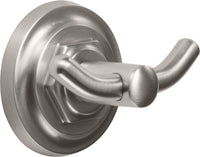 California Faucets - 30-DRH-SN - Double Robe Hook - Satin Nickel  - Descanso