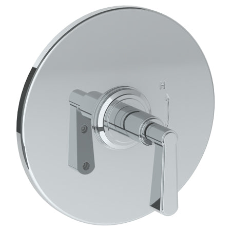 Wall Mounted Pressure Balance Shower Trim, 7" Dia.