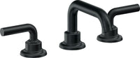 California Faucets - 3002ZBF-CB - 8" Widespread Lavatory Faucet with Completely Finished ZeroDrain - Carbon (PVD) - Descanso