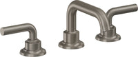 California Faucets - 3002ZBF-GRP - 8" Widespread Lavatory Faucet with Completely Finished ZeroDrain - Graphite (PVD) - Descanso