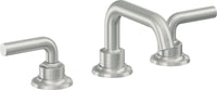 California Faucets - 3002ZBF-SC - 8" Widespread Lavatory Faucet with Completely Finished ZeroDrain - Satin Chrome (PVD) - Descanso