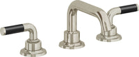 California Faucets - 3002F-BNU - 8" Widespread Lavatory Faucet - Burnished Nickel Uncoated - Descanso