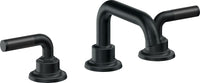 California Faucets - 3002FZBF-CB - 8" Widespread Lavatory Faucet with Completely Finished ZeroDrain - Carbon (PVD) - Descanso