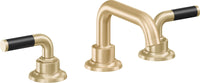 California Faucets - 3002F-SB - 8" Widespread Lavatory Faucet - Satin Brass (PVD) - Descanso