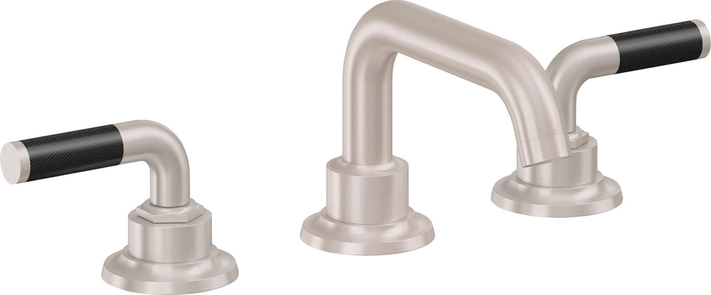 California Faucets - 3002FZB-SN - 8" Widespread Lavatory Faucet with ZeroDrain - Satin Nickel  - Descanso