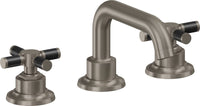 California Faucets - 3002XFZB-GRP - 8" Widespread Lavatory Faucet with ZeroDrain - Graphite (PVD) - Descanso