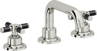 California Faucets - 3002XFZB-PC - 8" Widespread Lavatory Faucet with ZeroDrain - Polished Chrome - Descanso