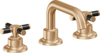 California Faucets - 3002XFZB-SBZ - 8" Widespread Lavatory Faucet with ZeroDrain - Satin Bronze (PVD) - Descanso