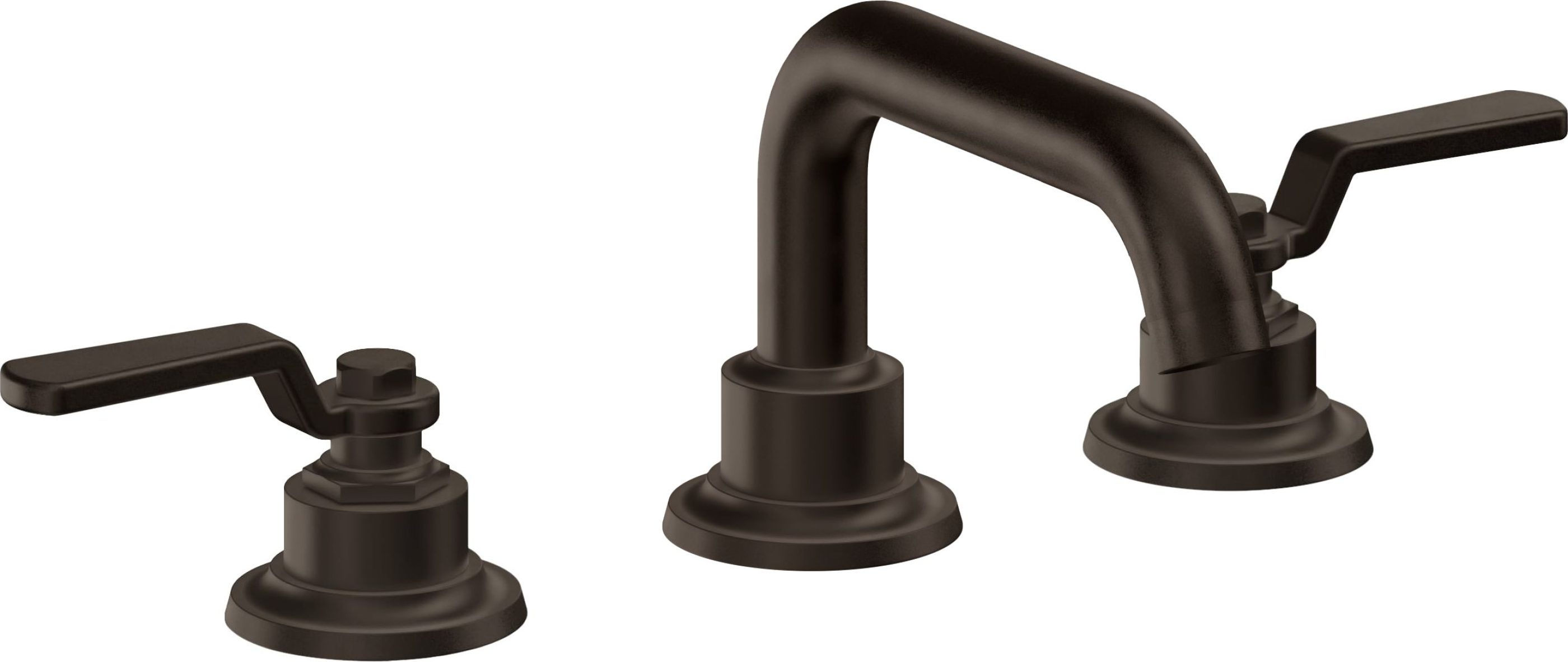 California Faucets - 8002ZB-BTB - 8" Widespread Lavatory Faucet with ZeroDrain - Bella Terra Bronze - Descanso Works