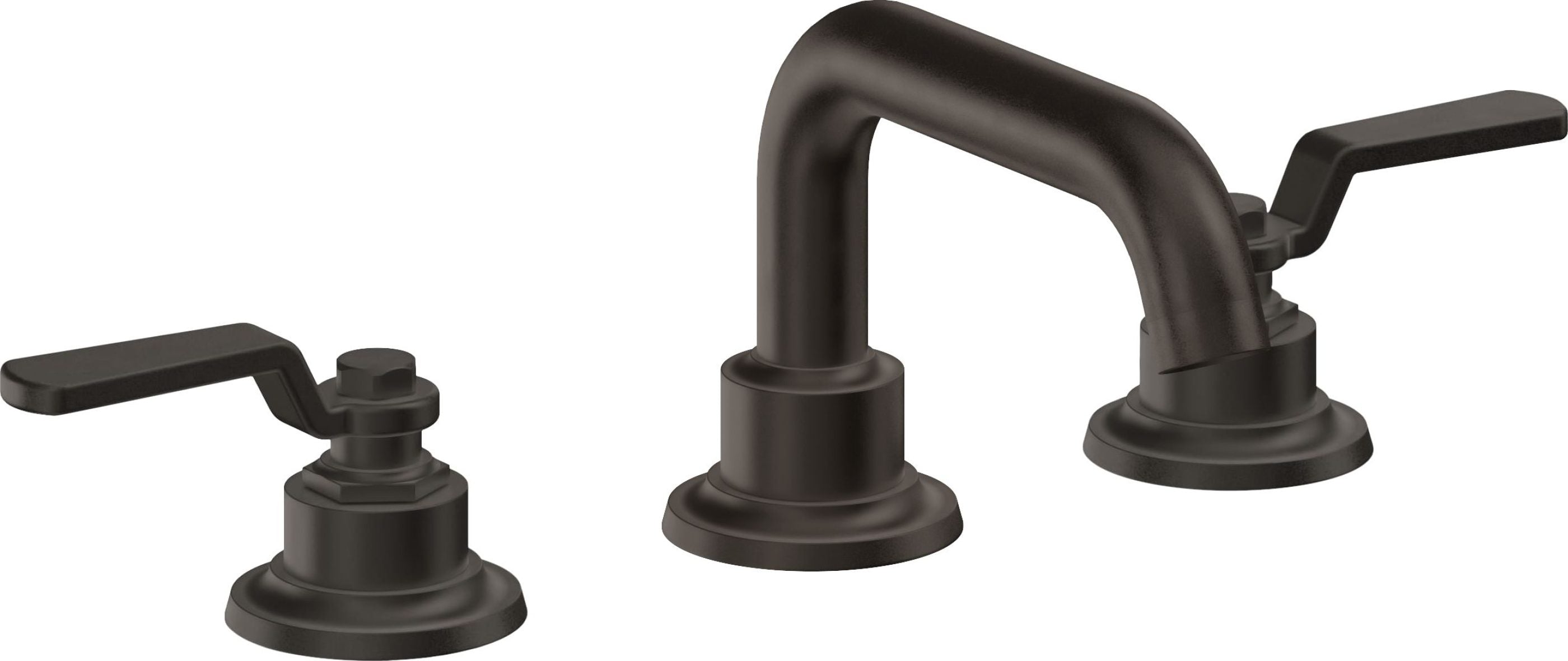 California Faucets - 8002ZBF-ORB - 8" Widespread Lavatory Faucet with Completely Finished ZeroDrain - Oil Rubbed Bronze - Descanso Works