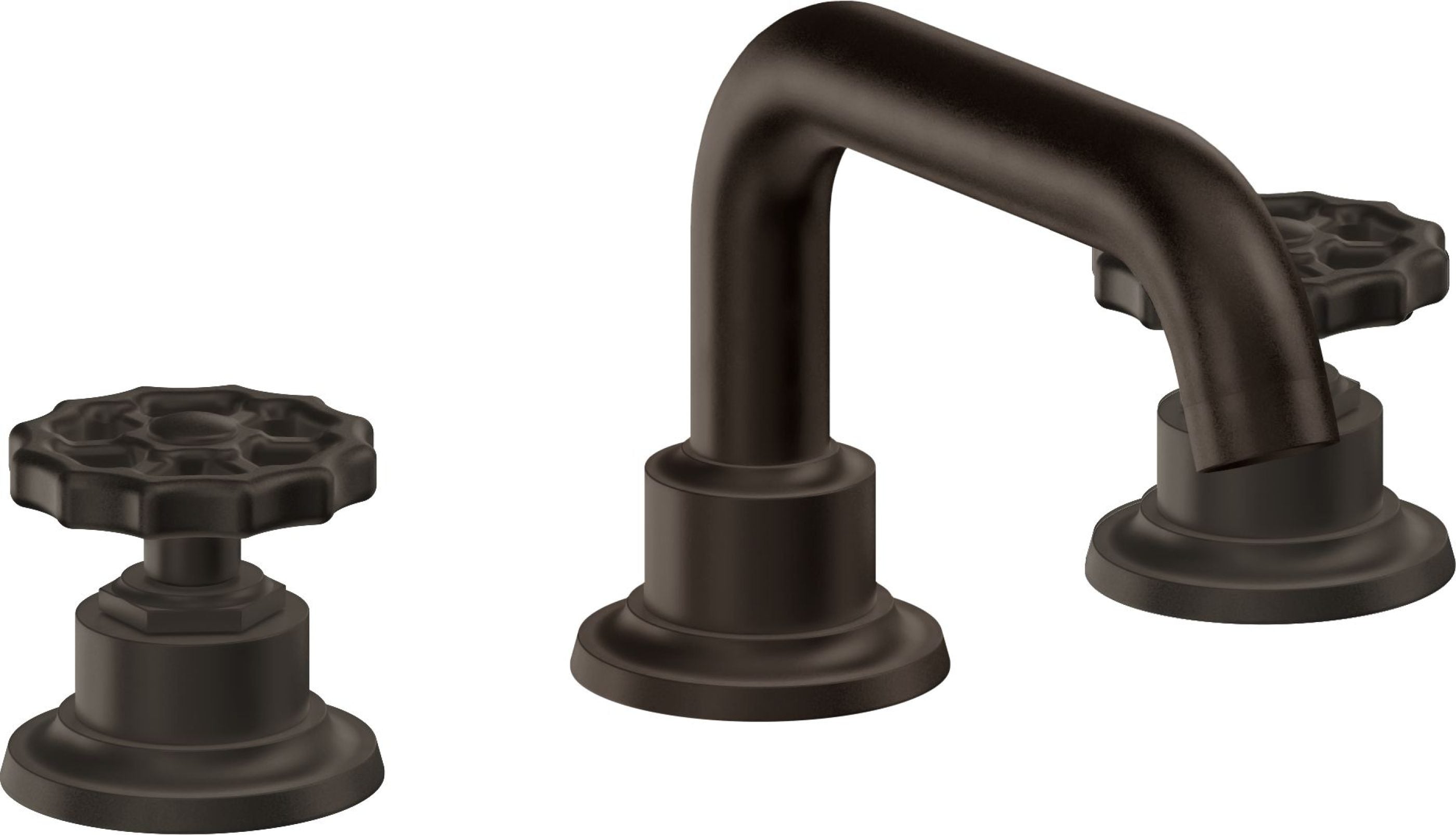 California Faucets - 8002WZB-BTB - 8" Widespread Lavatory Faucet with ZeroDrain - Bella Terra Bronze - Descanso Works