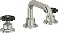 California Faucets - 8002WB-PN - 8" Widespread Lavatory Faucet - Polished Nickel (PVD) - Descanso Works