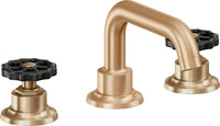 California Faucets - 8002WB-SBZ - 8" Widespread Lavatory Faucet - Satin Bronze (PVD) - Descanso Works