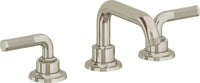 California Faucets - 3002KZB-BNU - 8" Widespread Lavatory Faucet with ZeroDrain - Burnished Nickel Uncoated - Descanso