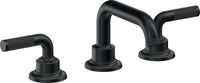 California Faucets - 3002KZB-CB - 8" Widespread Lavatory Faucet with ZeroDrain - Carbon (PVD) - Descanso