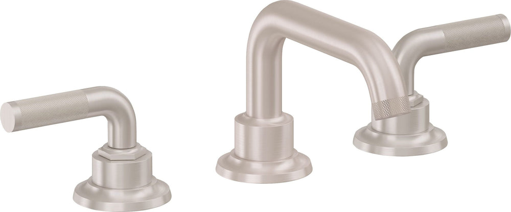 California Faucets - 3002KZB-SN - 8" Widespread Lavatory Faucet with ZeroDrain - Satin Nickel  - Descanso