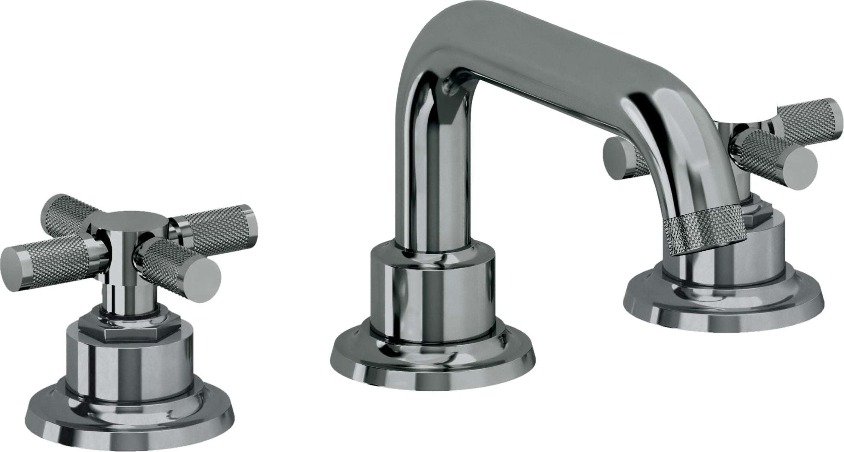 California Faucets - 3002XKZB-BLKN - 8" Widespread Lavatory Faucet with ZeroDrain - Black Nickel (PVD) - Descanso