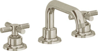 California Faucets - 3002XK-BNU - 8" Widespread Lavatory Faucet - Burnished Nickel Uncoated - Descanso