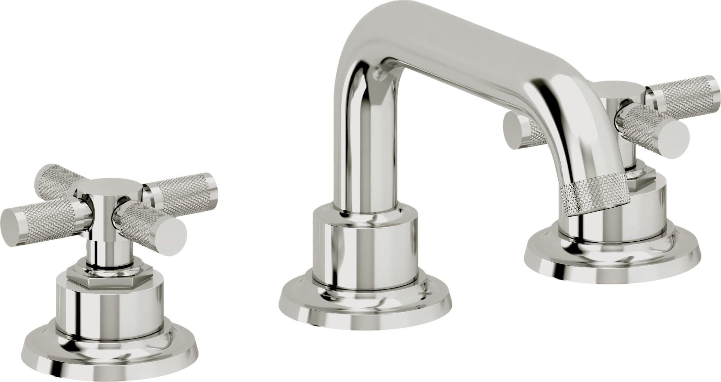 California Faucets - 3002XKZBF-PC - 8" Widespread Lavatory Faucet with Completely Finished ZeroDrain - Polished Chrome - Descanso