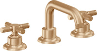 California Faucets - 3002XKZB-SBZ - 8" Widespread Lavatory Faucet with ZeroDrain - Satin Bronze (PVD) - Descanso