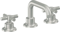 California Faucets - 3002XKZB-SC - 8" Widespread Lavatory Faucet with ZeroDrain - Satin Chrome (PVD) - Descanso