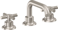 California Faucets - 3002XKZB-USS - 8" Widespread Lavatory Faucet with ZeroDrain - Ultra Stainless Steel (PVD) - Descanso