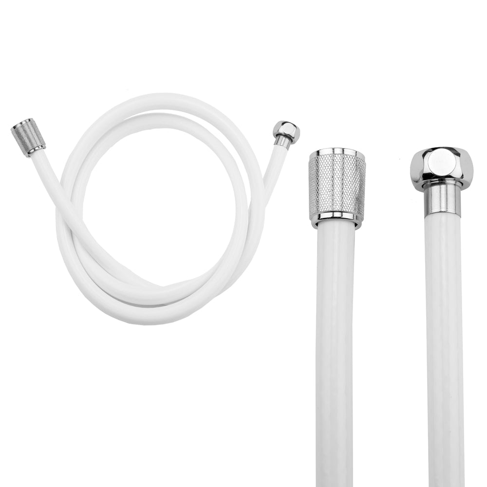 60" Reinforced White Vinyl Hose