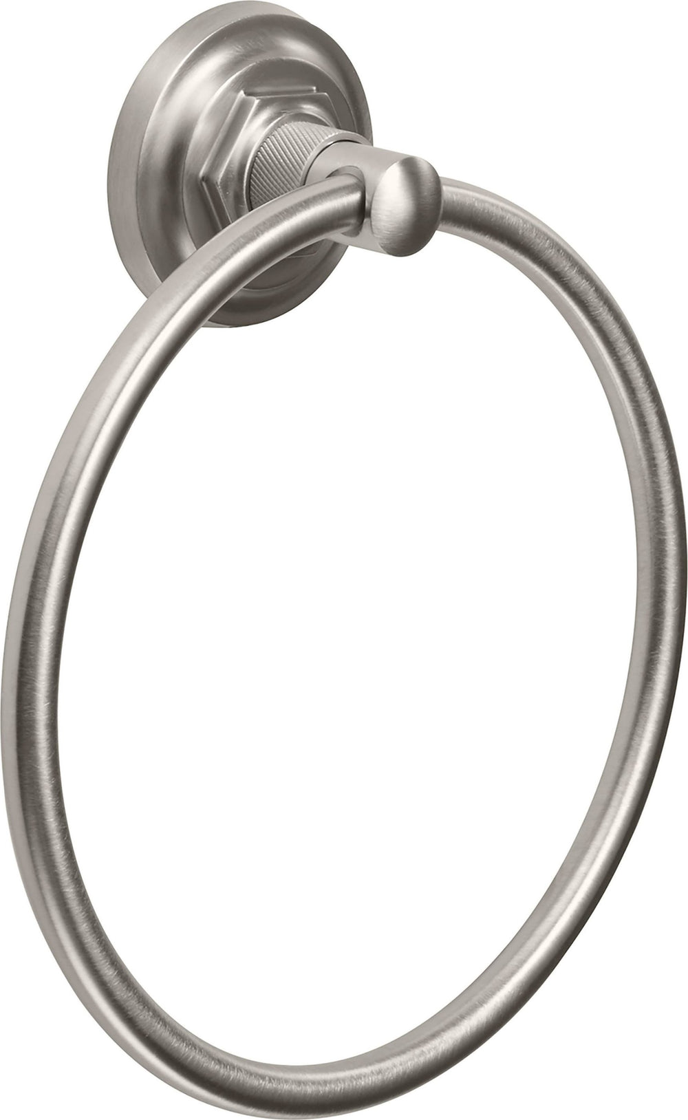 California Faucets - 30K-TR-SN - Towel Ring - Satin Nickel  - Descanso