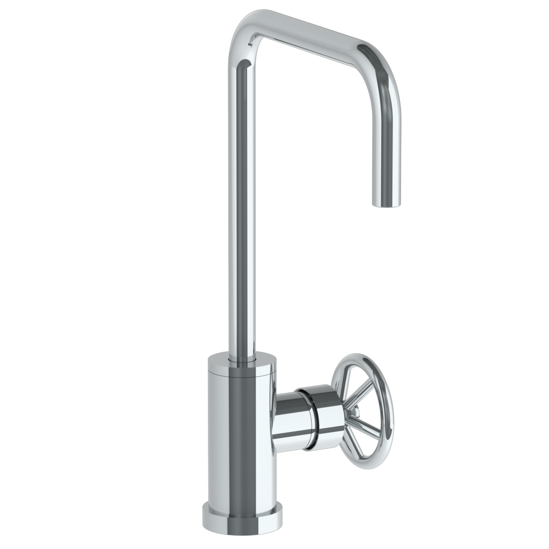 Deck Mounted 1 Hole Kitchen Faucet