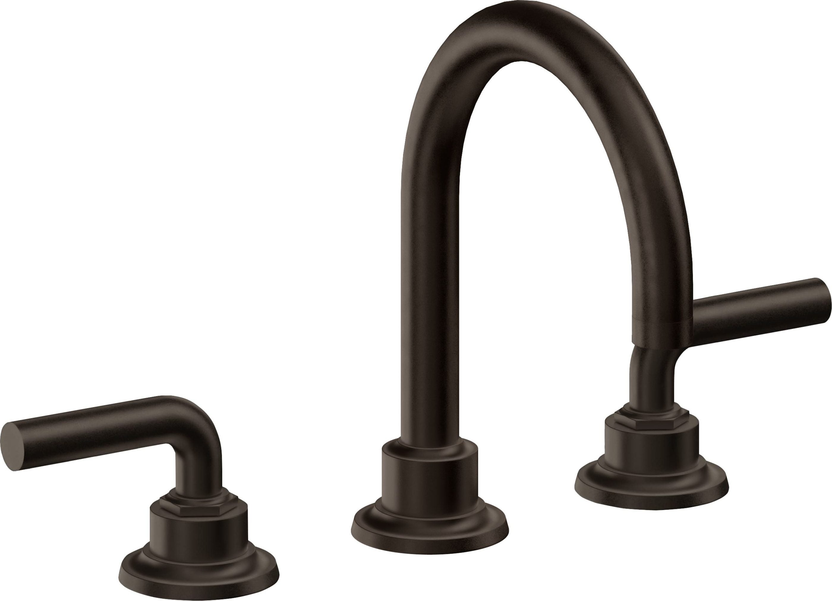 California Faucets - 3102ZB-BTB - 8" Widespread Lavatory Faucet with ZeroDrain - Bella Terra Bronze - Descanso