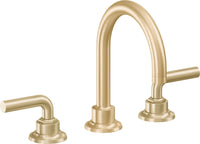 California Faucets - 3102ZB-SB - 8" Widespread Lavatory Faucet with ZeroDrain - Satin Brass (PVD) - Descanso