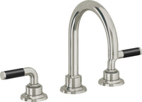 California Faucets - 3102F-PN - 8" Widespread Lavatory Faucet - Polished Nickel (PVD) - Descanso