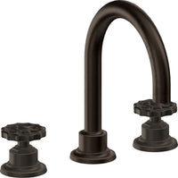 California Faucets - 8102WZBF-BTB - 8" Widespread Lavatory Faucet with Completely Finished ZeroDrain - Bella Terra Bronze - Descanso Works