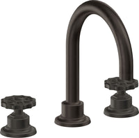 California Faucets - 8102W-ORB - 8" Widespread Lavatory Faucet - Oil Rubbed Bronze - Descanso Works