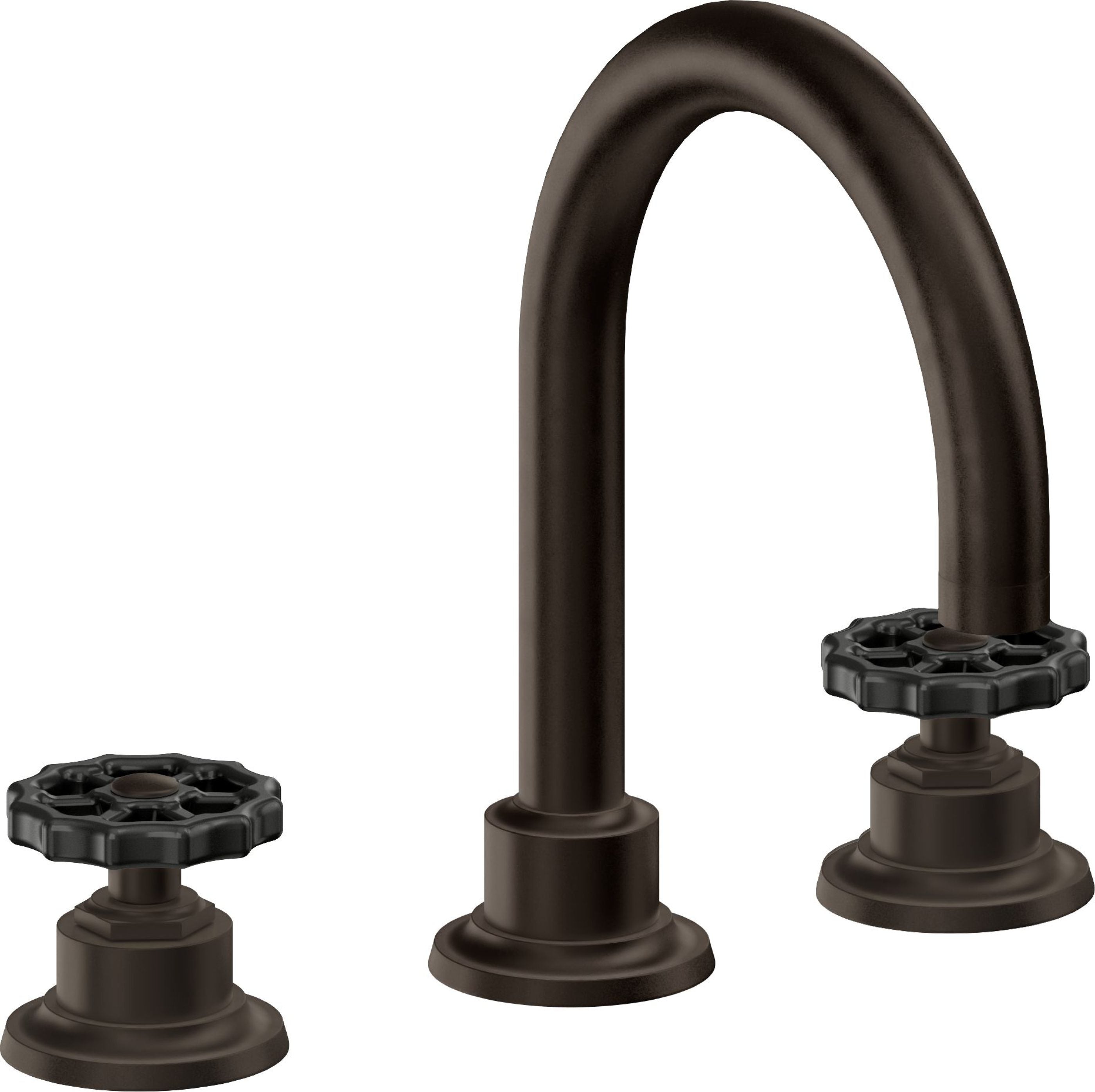 California Faucets - 8102WBZBF-BTB - 8" Widespread Lavatory Faucet with Completely Finished ZeroDrain - Bella Terra Bronze - Descanso Works