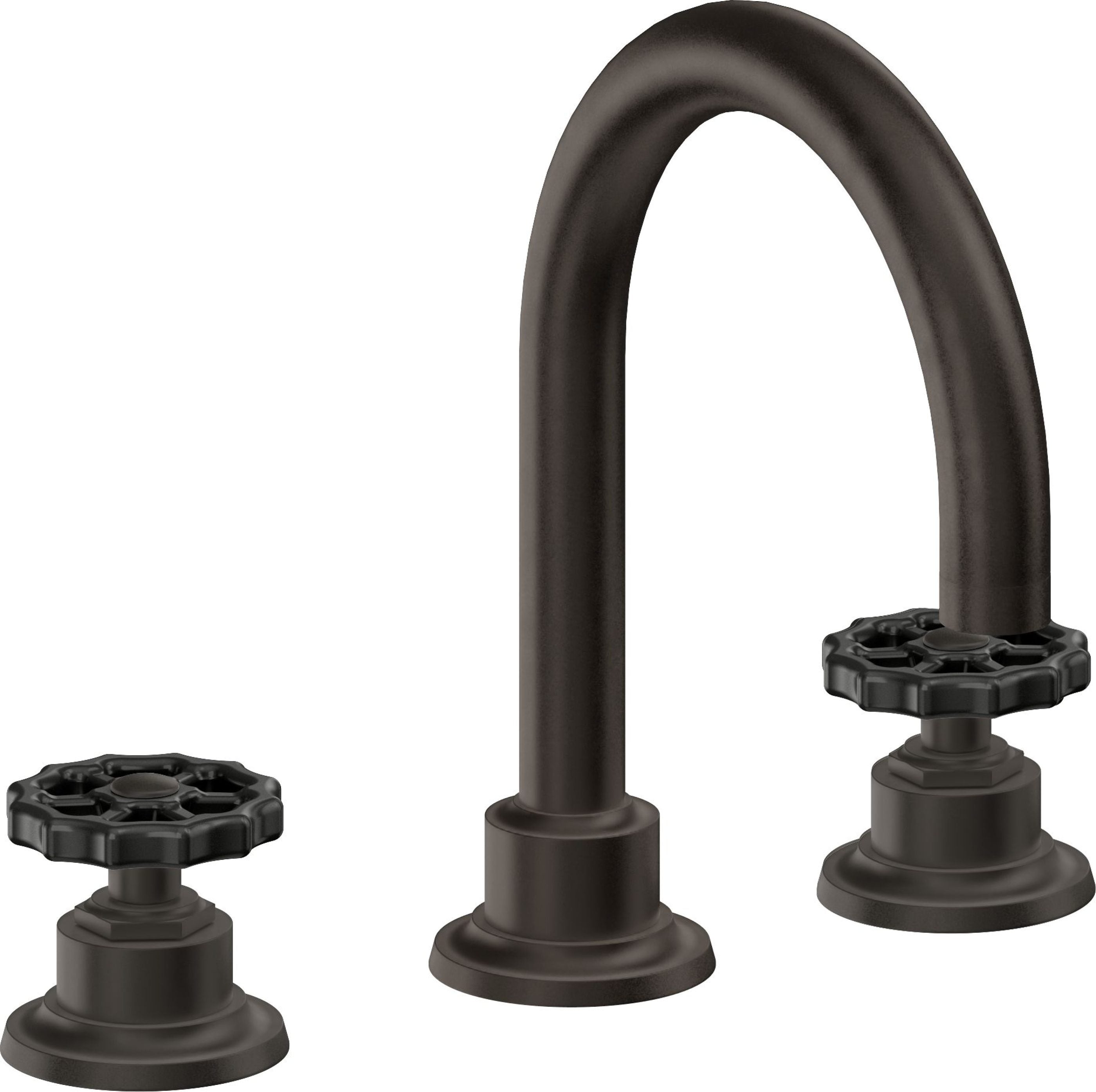 California Faucets - 8102WB-ORB - 8" Widespread Lavatory Faucet - Oil Rubbed Bronze - Descanso Works