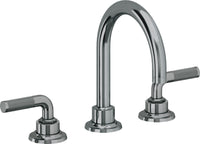 California Faucets - 3102K-BLKN - 8" Widespread Lavatory Faucet - Black Nickel (PVD) - Descanso