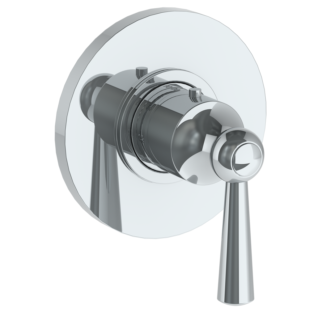 Wall Mounted Mini Thermostatic Shower Trim, 3 1/2" Dia.