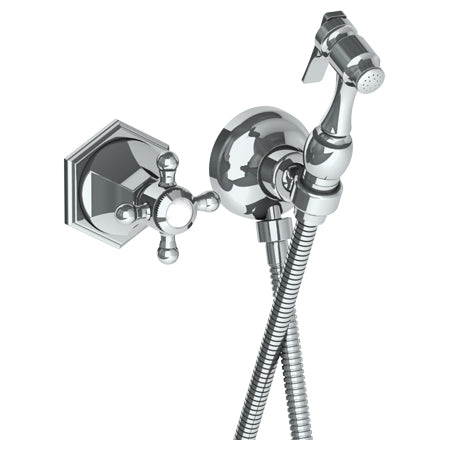 Wall Mounted Bidet Spray Set & Progressive Mixer With 49" Hose