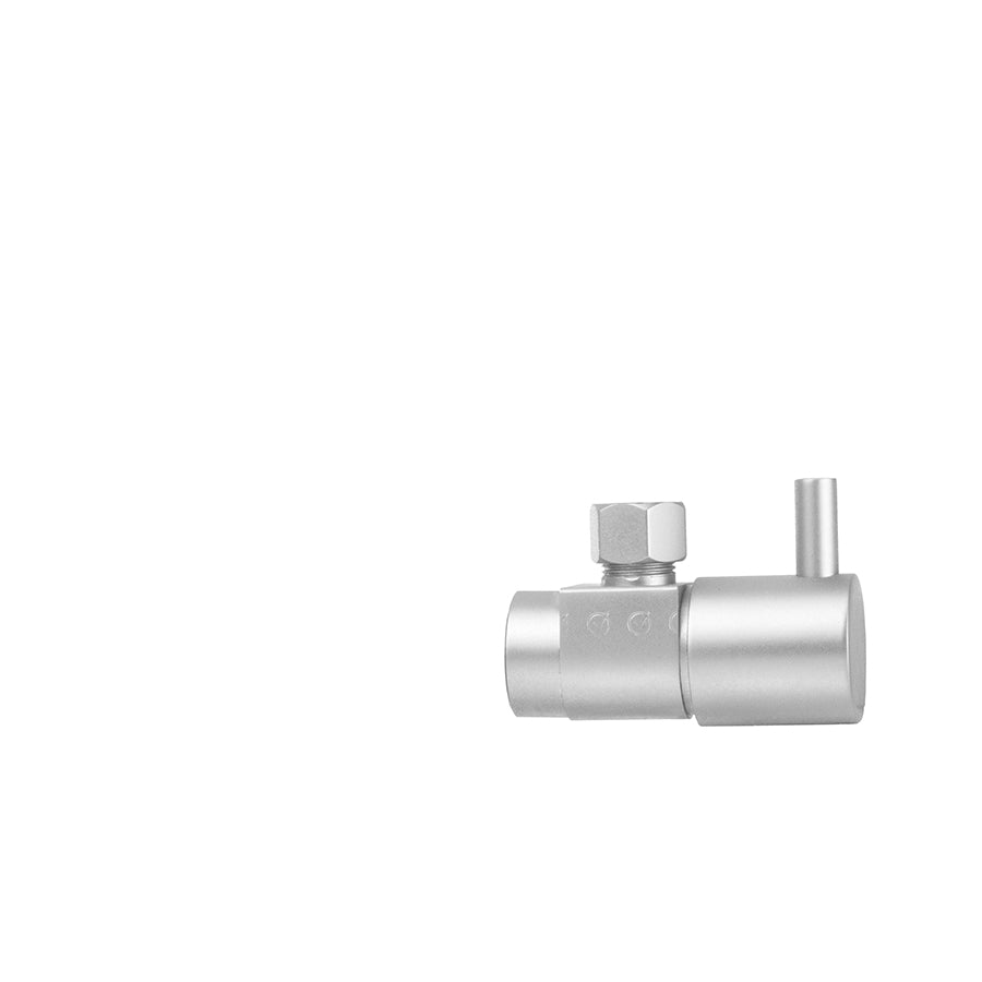 Quarter Turn Ceramic Disc Angle Pattern 1/2" IPS x 3/8" O.D. Supply Valve with Contempo Lever Handle in Multiple Finishes