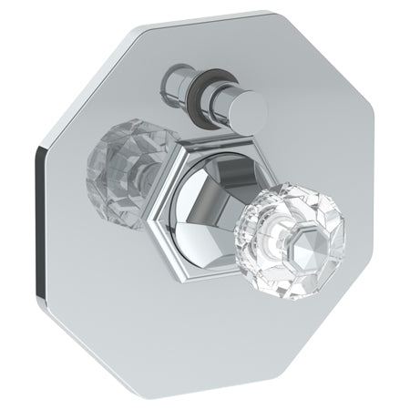 Wall Mounted Pressure Balance Shower Trim With Diverter, 7 1/2"