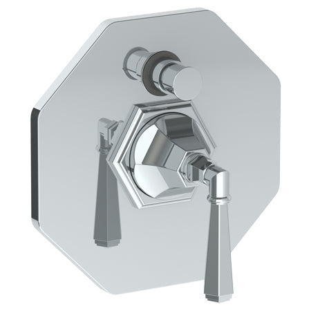 Wall Mounted Pressure Balance Shower Trim With Diverter, 7 1/2"