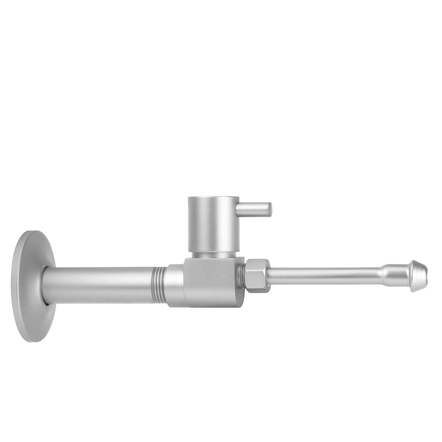 Quarter Turn Ceramic Disc Angle Pattern 1/2" IPS x 3/8" O.D. Faucet Supply Kit with Contempo Lever Handle and 20" Supply Tubes in Multiple Finishes - Maison&Co.