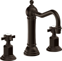 California Faucets - 3202ZB-BTB - 8" Widespread Lavatory Faucet with ZeroDrain - Bella Terra Bronze - Montecito