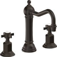 California Faucets - 3202ZB-ORB - 8" Widespread Lavatory Faucet with ZeroDrain - Oil Rubbed Bronze - Montecito