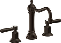 California Faucets - 3302ZB-BTB - 8" Widespread Lavatory Faucet with ZeroDrain - Bella Terra Bronze - Montecito