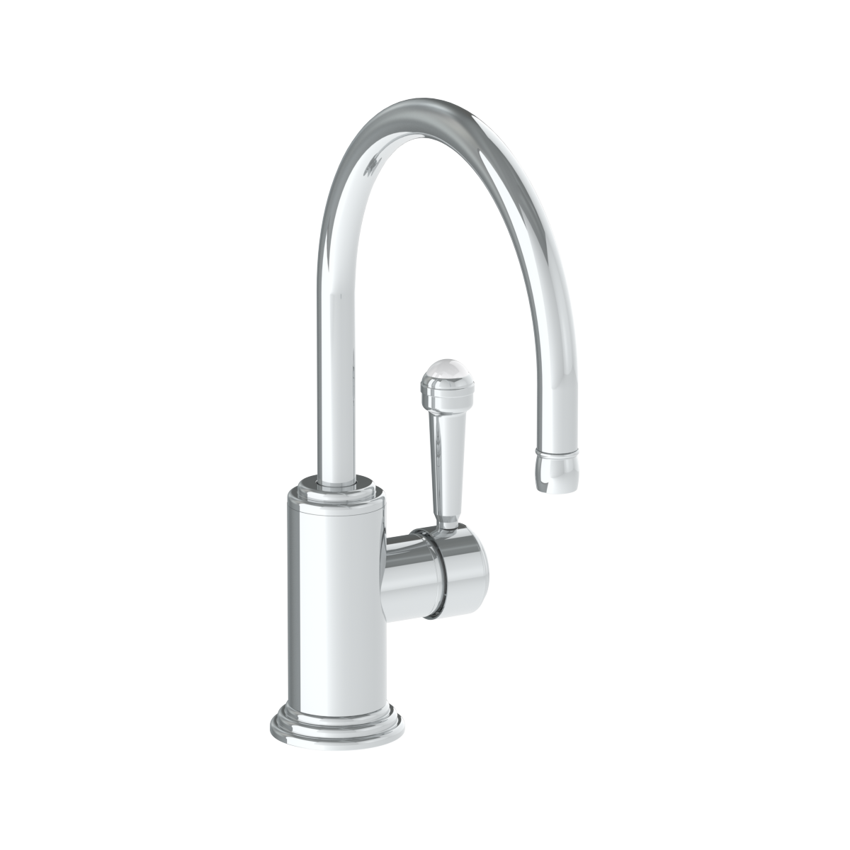 Deck Mounted 1 Hole Kitchen Faucet