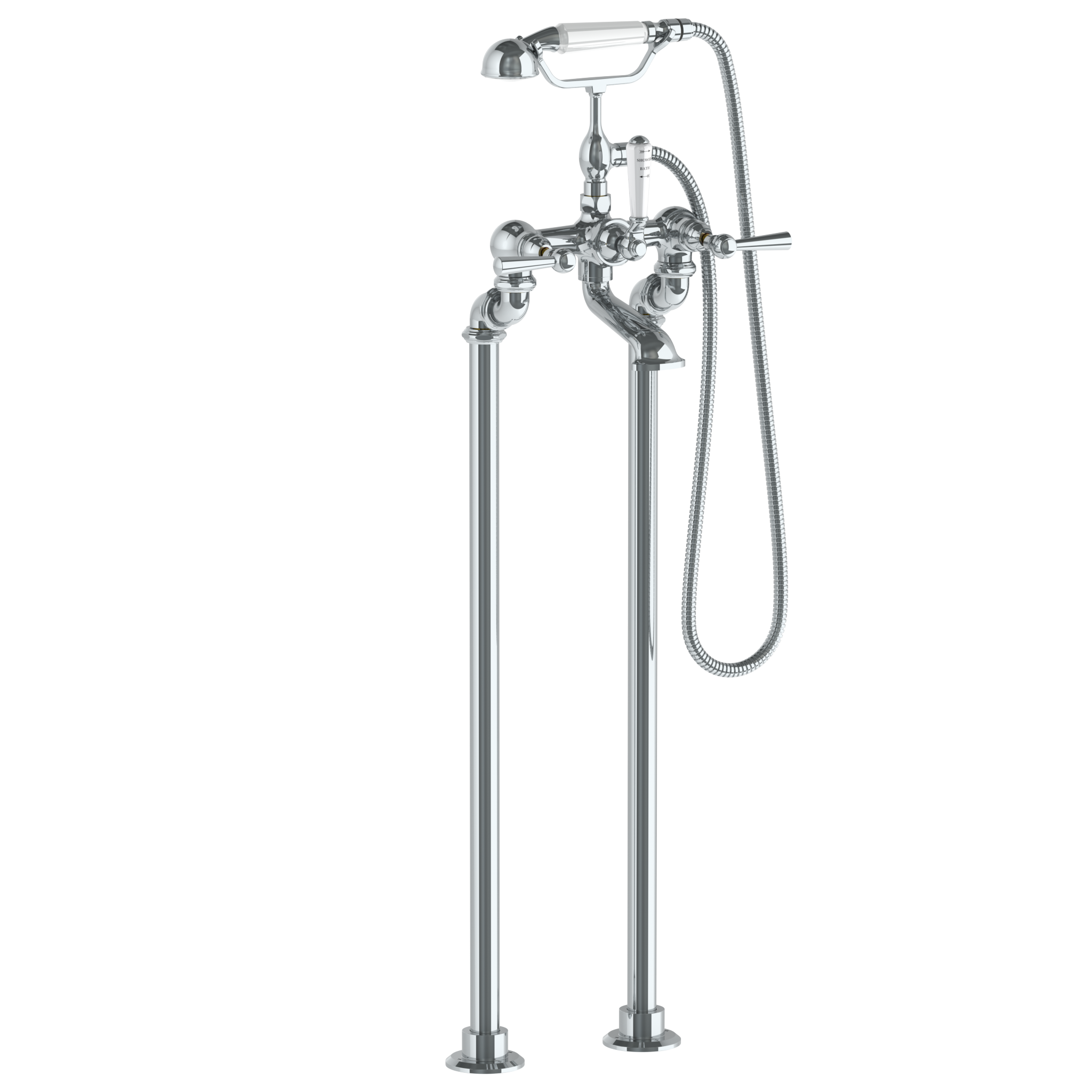 Floor Standing Bath Set With Hand Shower