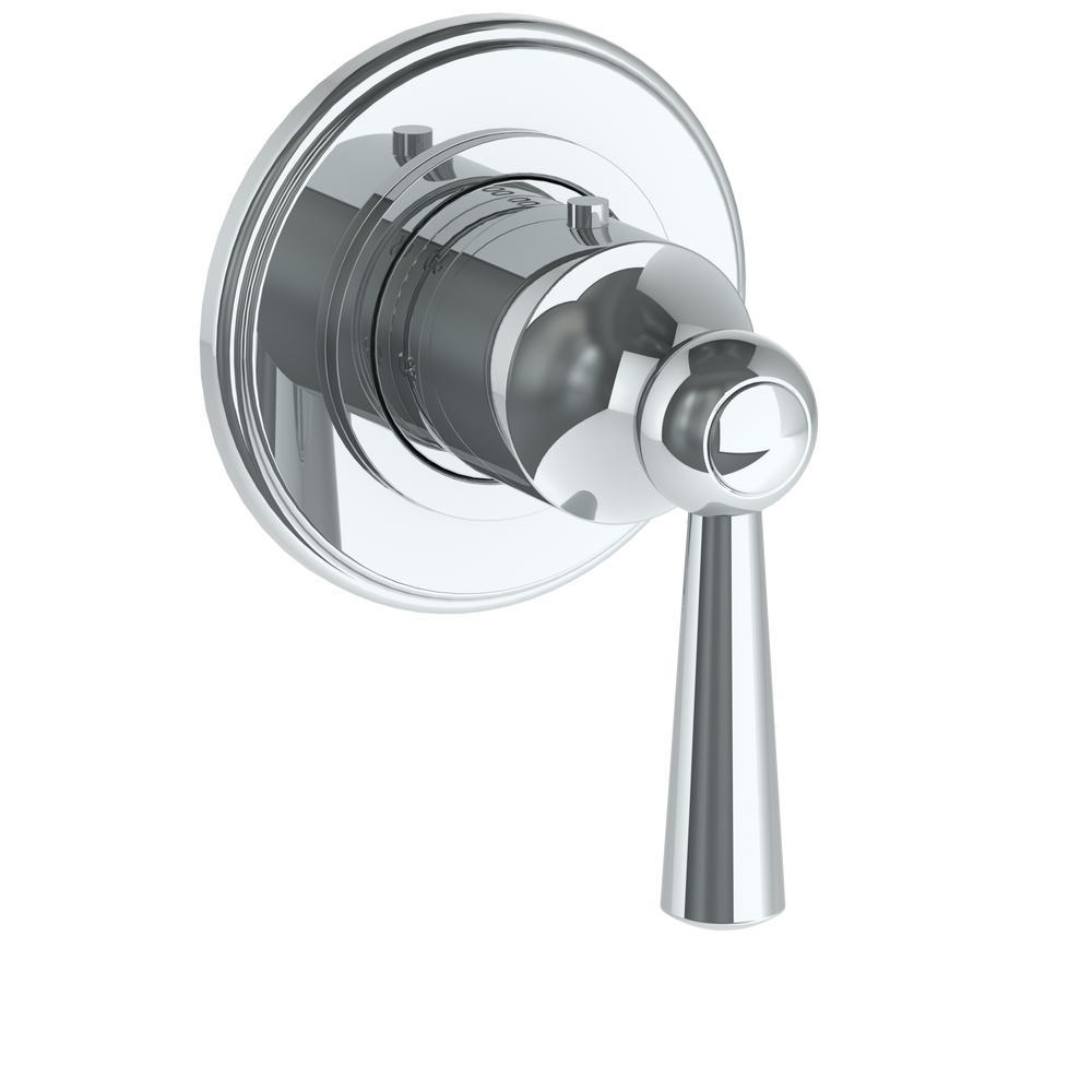 Wall Mounted Mini Thermostatic Shower Trim, 3 1/2" Dia.